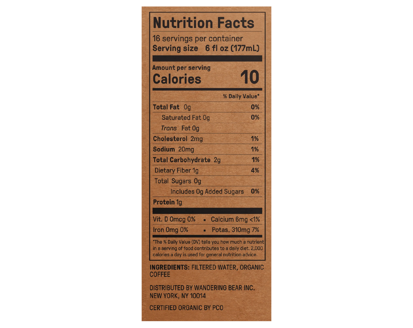 Cold Brew On Tap (3 Boxes 96oz) - Straight Black