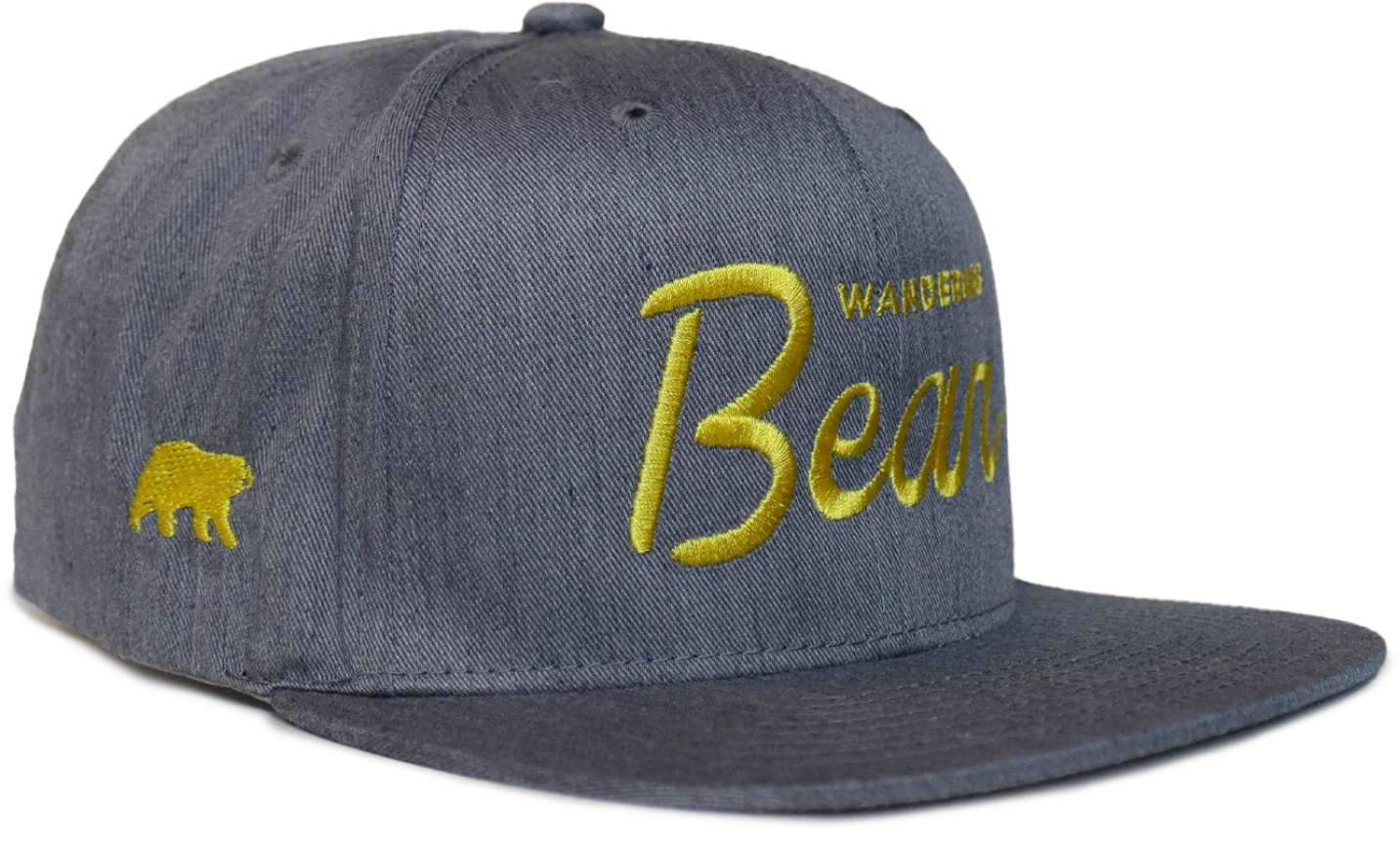 Wandering Bear Flat Bill Hat