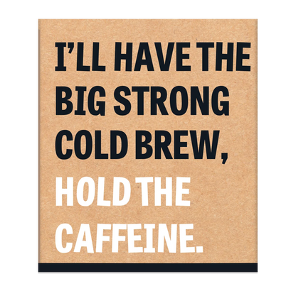 Cold Brew On Tap (96 oz) - Decaf Black