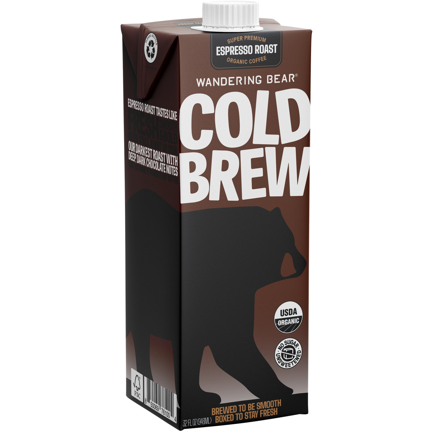 32oz Cold Brew Carton (Bundle Unit) - Espresso Roast