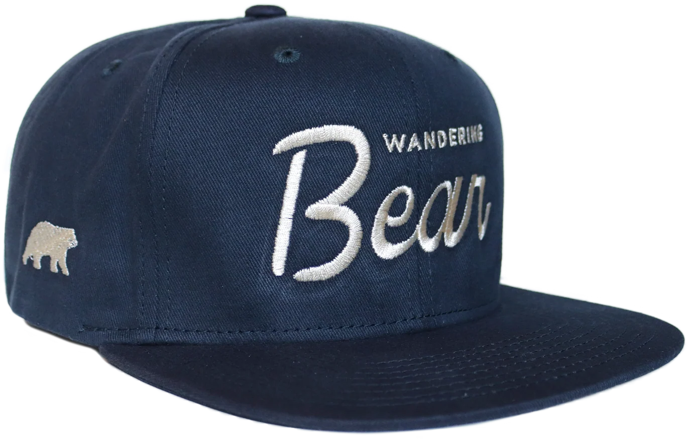 Wandering Bear Flat Bill Hat