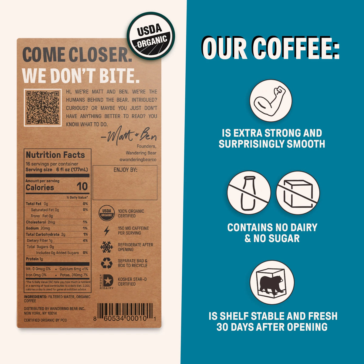 TEST Cold Brew On Tap (96 oz) - Vanilla
