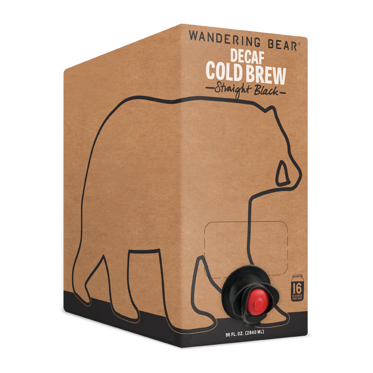 Cold Brew On Tap (96 oz) - Decaf Black