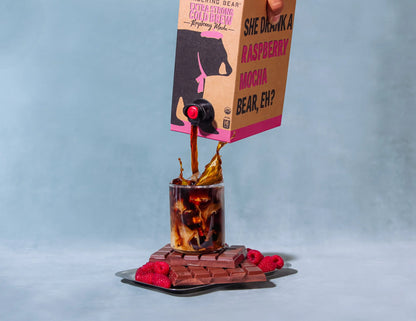 Cold Brew On Tap (96 oz) - Raspberry Mocha