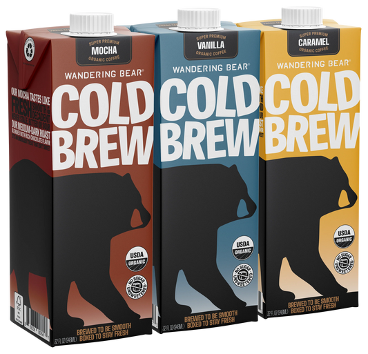 Flavor Lover Cold Brew Variety Pack (3 Cartons 32oz)