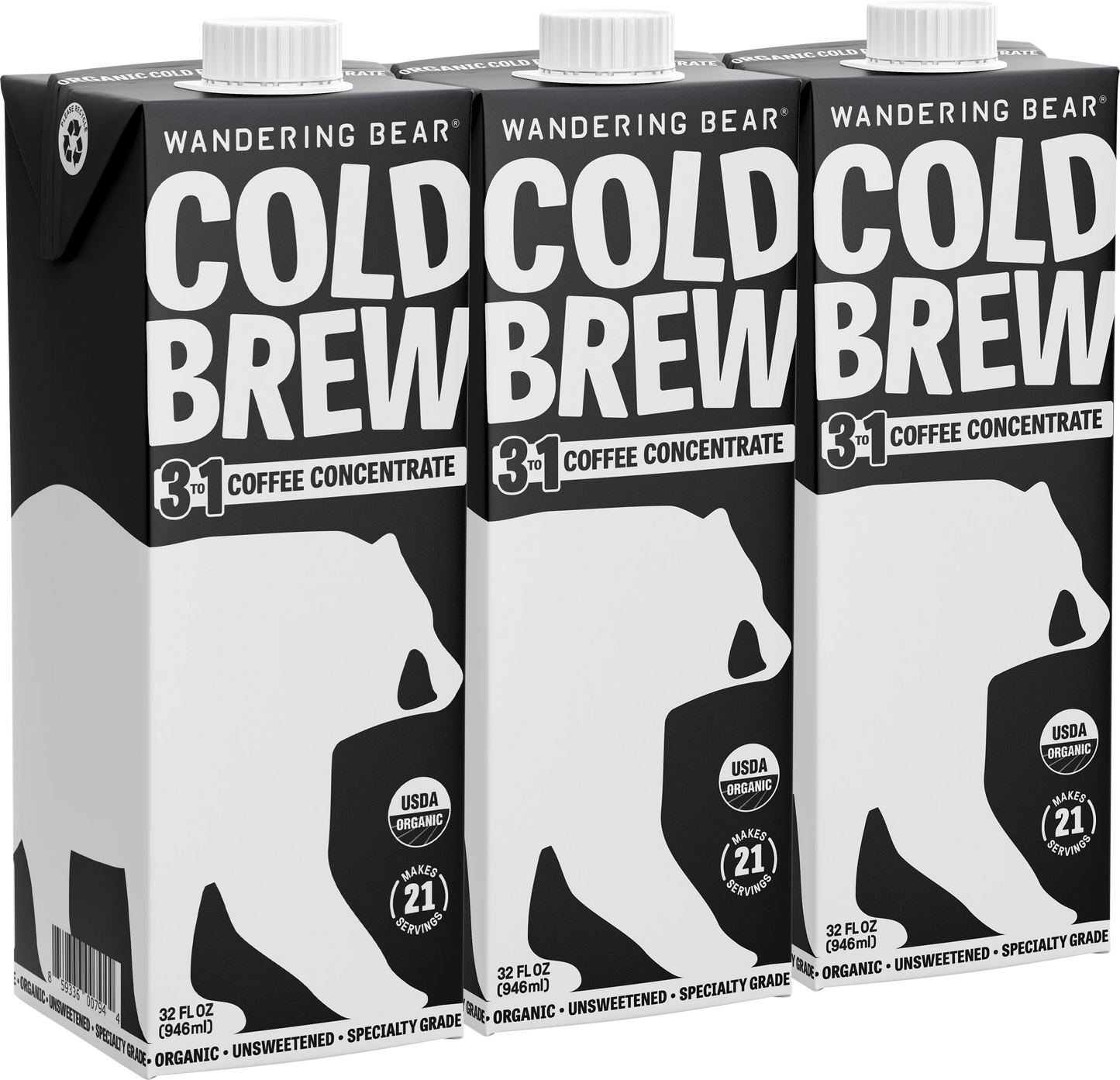 3 to 1 Coffee Concentrate - 6 Pack