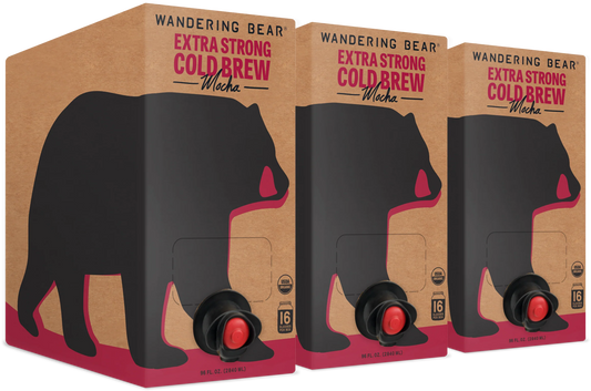 Cold Brew On Tap (3 Boxes 96oz) - Mocha