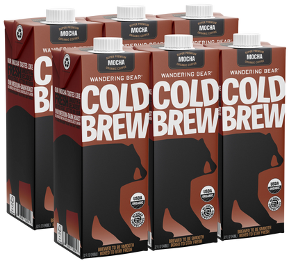 Cold Brew Coffee (32oz Cartons) - Mocha