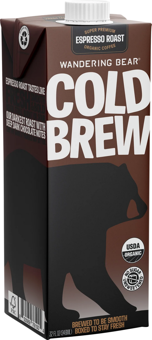 32oz Cold Brew Carton (Bundle Unit) - Espresso Roast