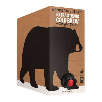 Straight Black Cold Brew on Tap (96oz)