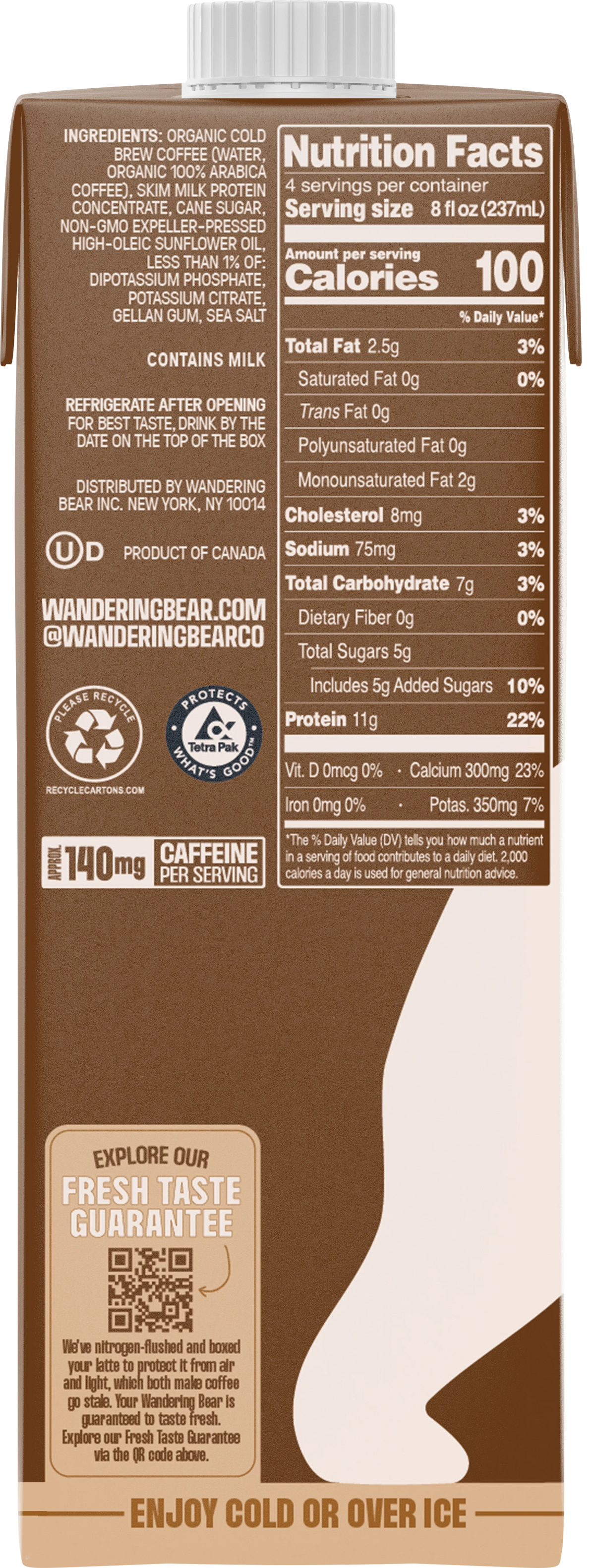 Double Latte (32oz Cartons)