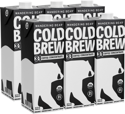 3 to 1 Coffee Concentrate - 6 Pack