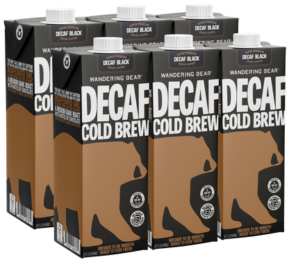 Cold Brew Coffee (32oz Cartons) - Decaf