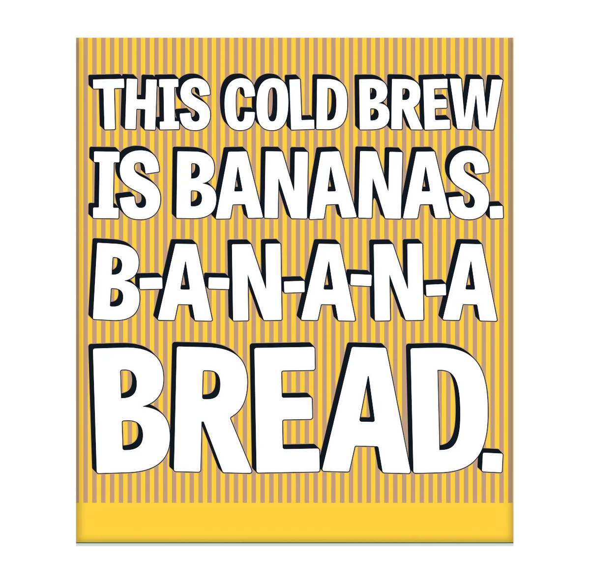Cold Brew On Tap (96 oz) - Banana Bread