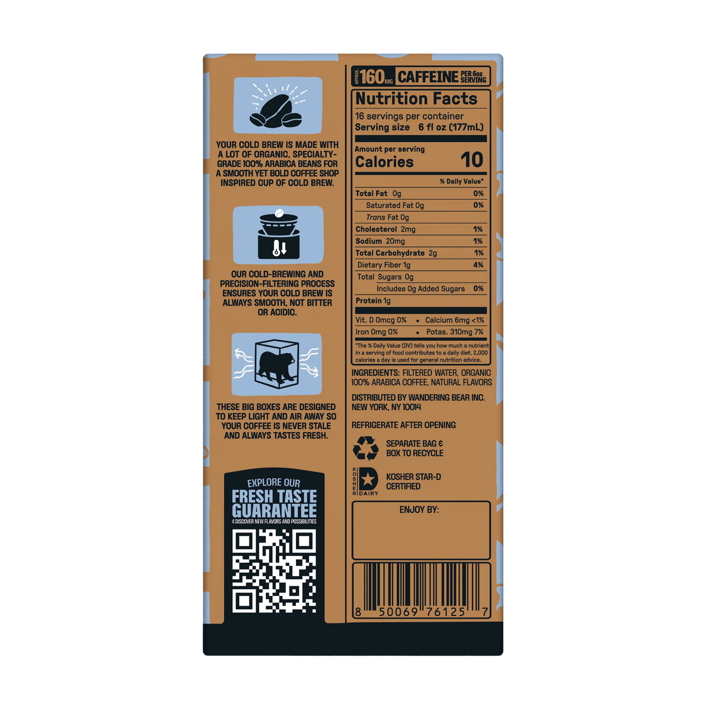 Blueberry Muffin Cold Brew On Tap (96 oz)
