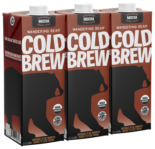 Cold Brew Coffee (32oz Cartons) - Mocha