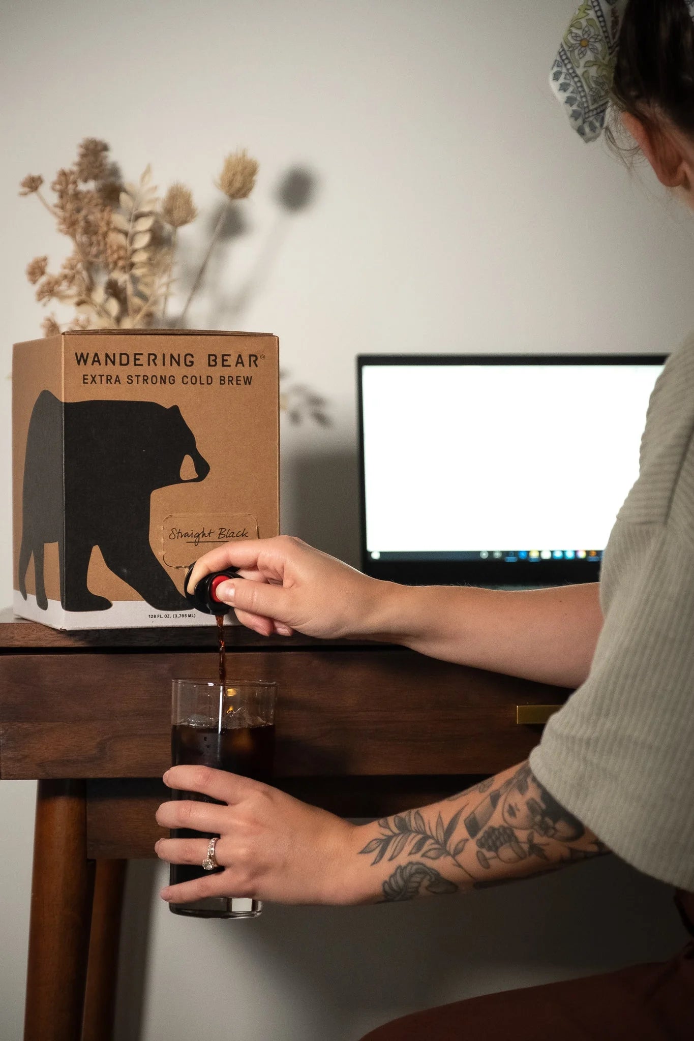 Cold Brew On Tap (2 boxes 1Gal) - Straight Black