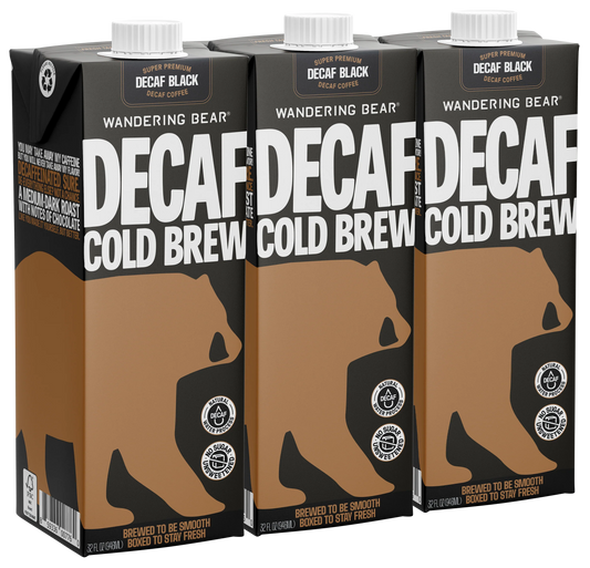 Cold Brew Coffee (32oz Cartons) - Decaf