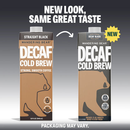 Cold Brew Coffee (32oz Cartons) - Decaf
