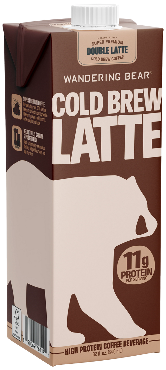 32oz Cold Brew Carton (Bundle Unit) - Double Latte