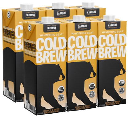 Cold Brew Coffee (32oz Cartons) - Caramel