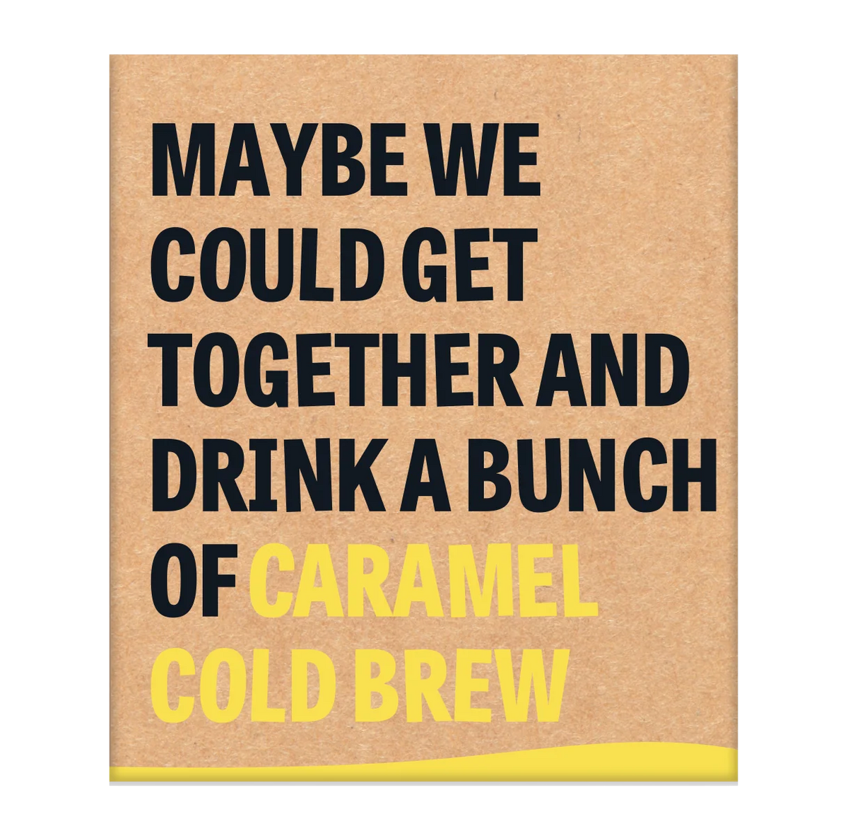TEST Cold Brew On Tap (96 oz) - Caramel