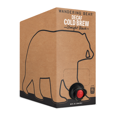 Decaf Black cold brew package