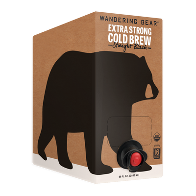 Straight Black cold brew package